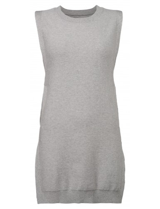 Grijze dames spencer Yaya - 004139-625